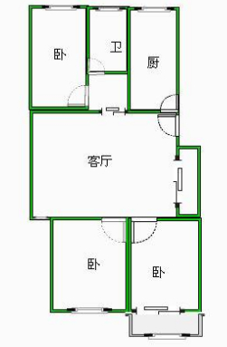 北安居三期精装修学区房急售