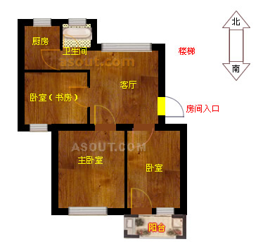 急售市农业局干部公寓三室朝阳南北通透
