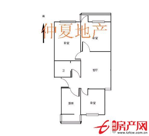 荆善安居三室一厅多层一楼集中供暖满五年可贷款