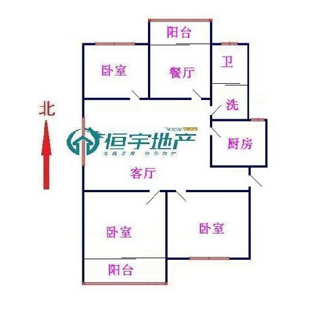 城北学区房，大太小区超低价格享受大面积住房