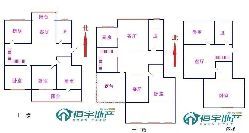 复式楼层，南北通透，精装修，有证满五年