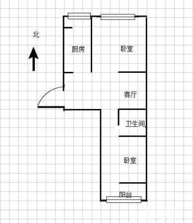 大同天下龙香苑两室一厅精装修南北通透带个大平台能分期