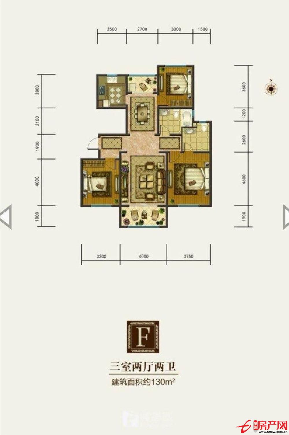 香舍水郡洋房西户两室一厅朝阳可以分期先付6080万
