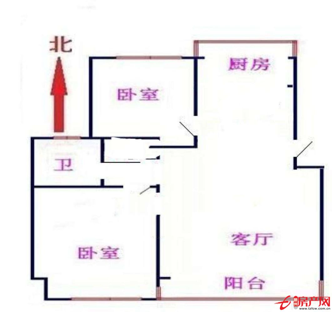 滕都帝景，两室中等装修，证满五年，送储藏室，支持贷款