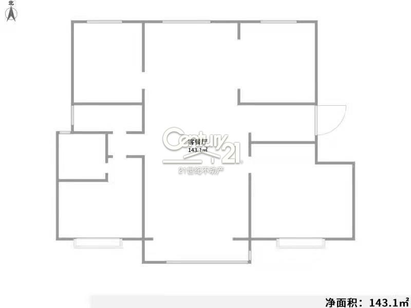 保利海德佳园   精装修3室2厅2卫137m2199万元